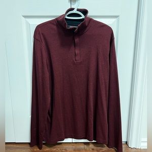 Banana Republic 1/2 Zip Long Sleeve Shirt